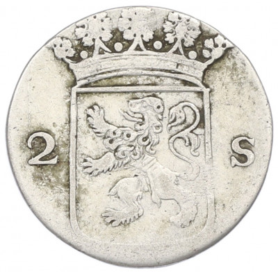 2 стювера 1772 года Нидерланды