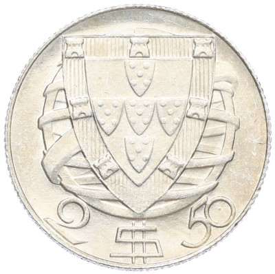 2.50 эскудо 1951 года Португалия