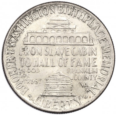1/2 доллара (50 центов) 1947 года США «Букер Талиафер Вашингтон»