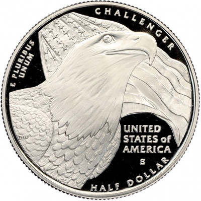 1/2 доллара (50 центов) 2008 года S США «Белоголовый орлан»