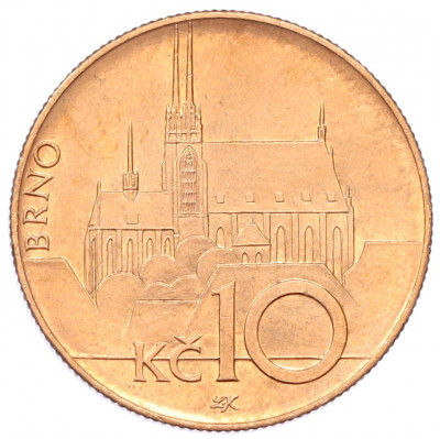 10 крон 2009 года Чехия