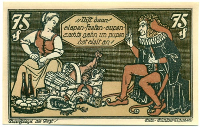75 пфеннигов 1921 года Германия — Брауншвейг (Нотгельд)