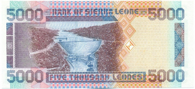 5000 леоне 2003 года Сьерра-Леоне