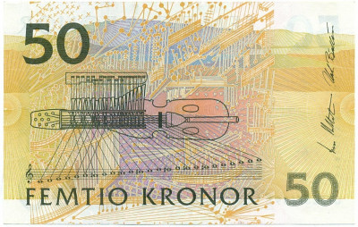 50 крон 2000 года Швеция