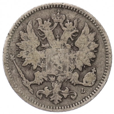 25 пенни 1890 года Русская Финляндия