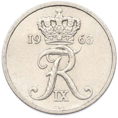 10 эре 1963 года Дания