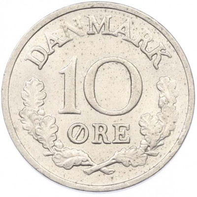 10 эре 1963 года Дания