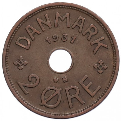 2 эре 1931 года Дания