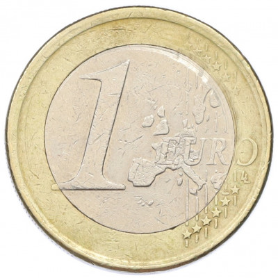 1 евро 2001 года Испания
