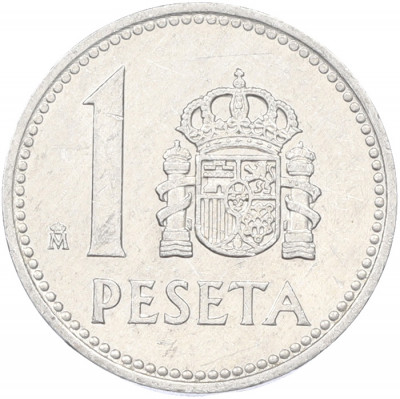 1 песета 1985 года Испания