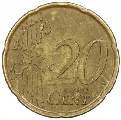 20 евроцентов 1999 года Испания