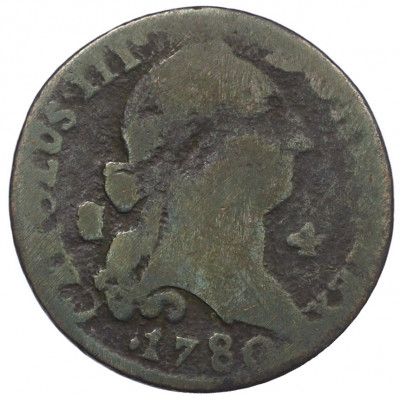 4 мараведи 1780 года Испания