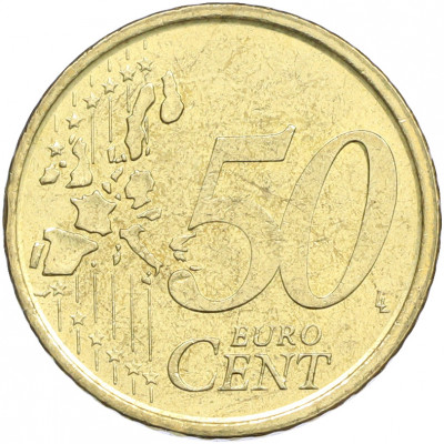 50 евроцентов 2000 года Испания