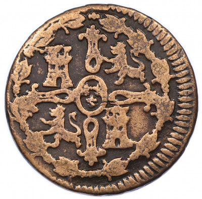 8 мараведи 1817 года Испания