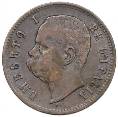 2 чентезимо 1900 года Италия