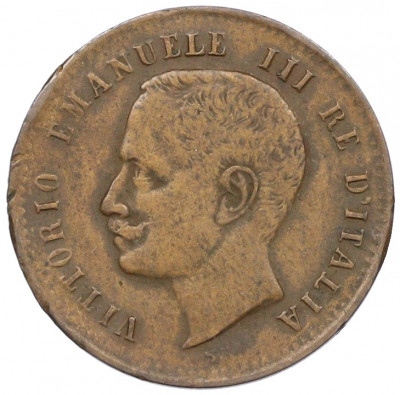 2 чентезимо 1906 года Италия