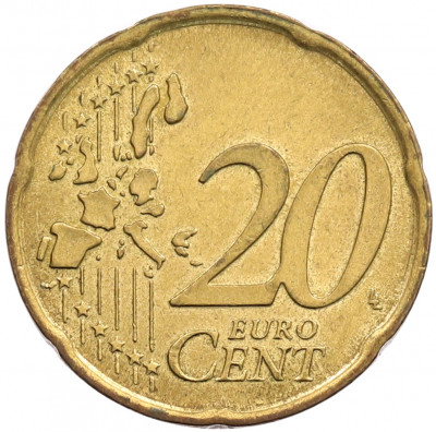 20 евроцентов 2002 года Италия