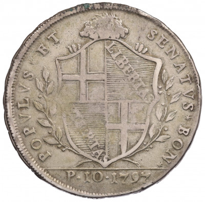 1 скудо (10 паоли) 1797 года Болонья