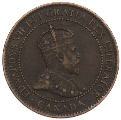 1 цент 1902 года Канада