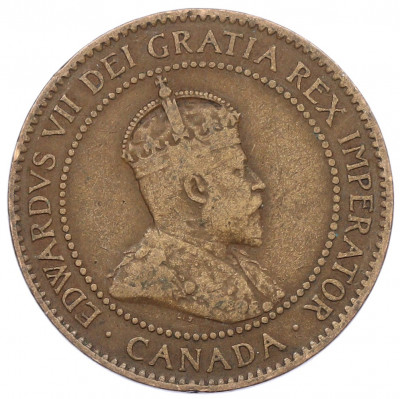 1 цент 1907 года Канада