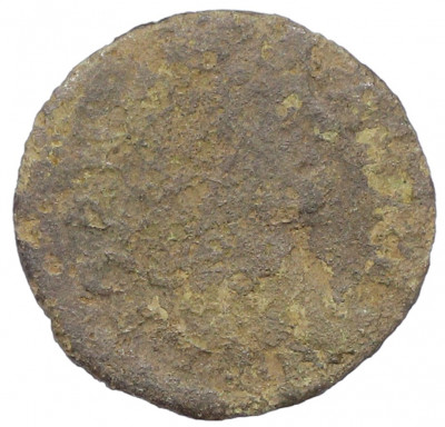 1 солид («боратинка») 1659-1666 года Литва — Ян II Казимир Ваза