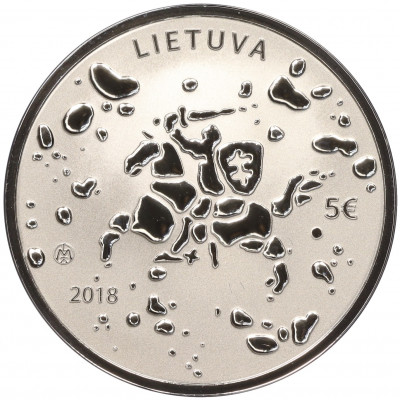 5 евро 2018 года Литва «Традиционные праздники Литвы — Иван Купала»