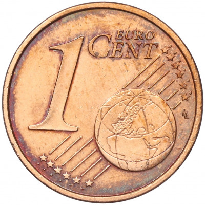 1 евроцент 2001 года Монако