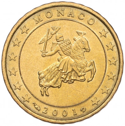 10 евроцентов 2001 года Монако