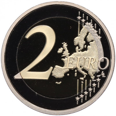 2 евро 2016 года Монако «150 лет основанию Монте-Карло»