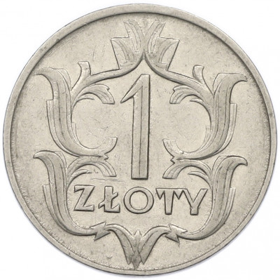 1 злотый 1929 года Польша