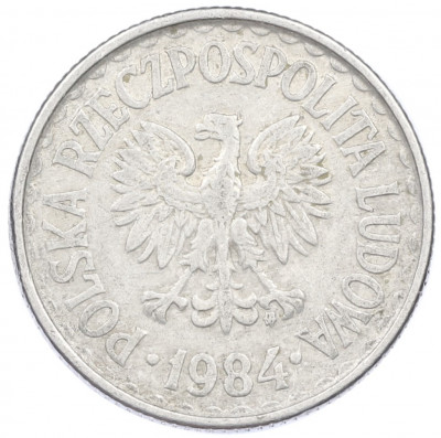 1 злотый 1984 года Польша