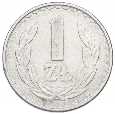 1 злотый 1984 года Польша