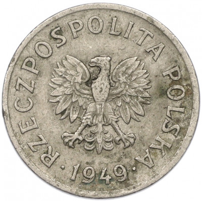 10 грошей 1949 года Польша