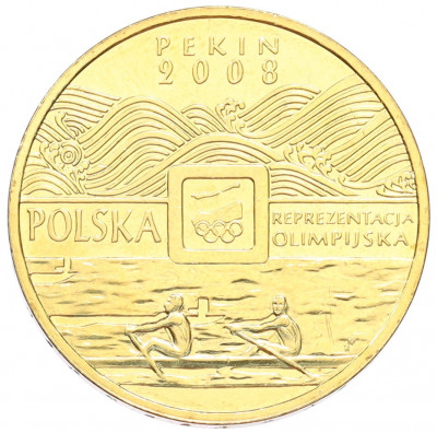 2 злотых 2008 года Польша «XXIX летние Олимпийские игры в Пекине 2008»