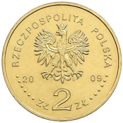 2 злотых 2009 года Польша «История польской кавалерии — Гусар XVII века»
