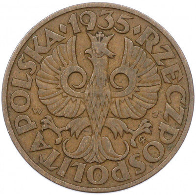 5 грошей 1935 года Польша