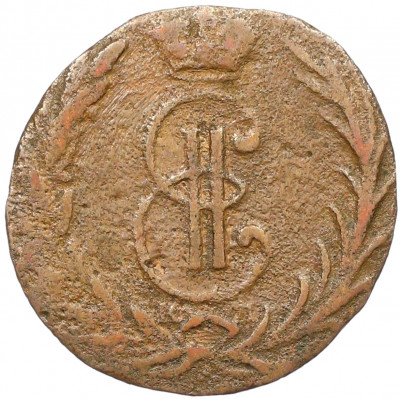 Денга 1767 года КМ «Сибирская монета»