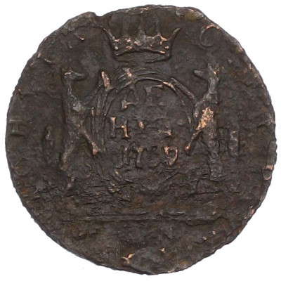 Денга 1769 года КМ «Сибирская монета»