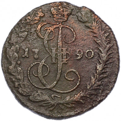 Денга 1790 года КМ