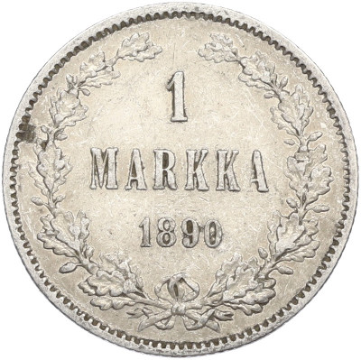 1 марка 1890 года Русская Финляндия