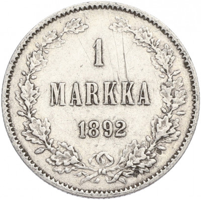 1 марка 1892 года Русская Финляндия