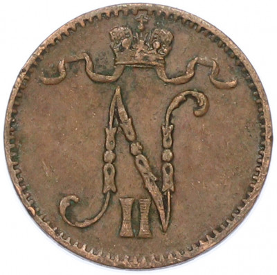 1 пенни 1903 года Русская Финляндия
