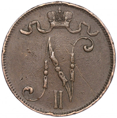 5 пенни 1901 года Русская Финляндия