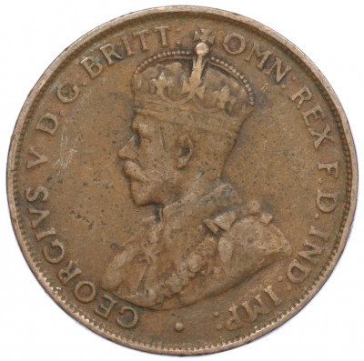 1 пенни 1927 года Австралия