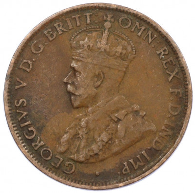 1/2 пенни 1927 года Австралия