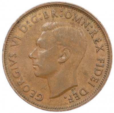 1/2 пенни 1949 года Австралия
