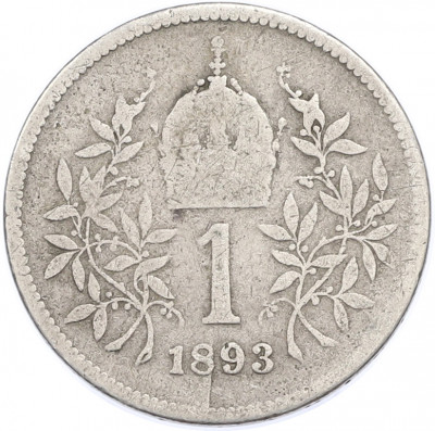 1 крона 1893 года Австрия