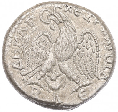 Тетрадрахма 217-218 года Римская Империя — Макрин (Киррестика / Бероя)