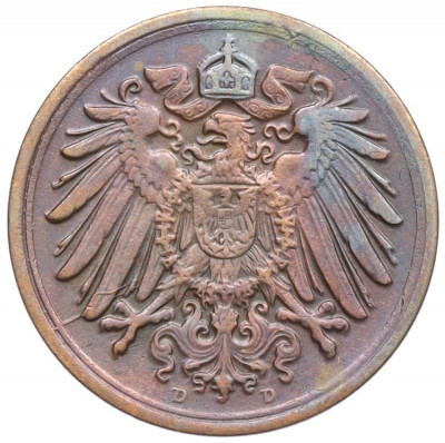 1 пфенниг 1913 года D Германия