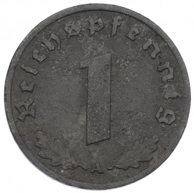 1 рейхспфенниг 1942 года A Германия